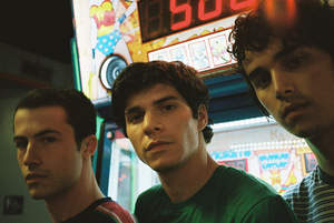 Dylan Minnette (left), Braeden Lemasters (middle) and Cole Preston (right) of the band Wallows have been friends since childhood.