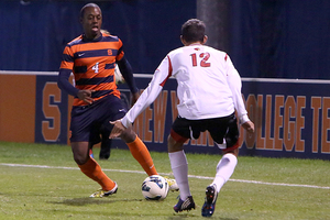 Jordan Murrell has been a key component of a Syracuse defense that has allowed just nine goals this season. The sophomore defender has also contributed on the offensive end with two goals and five assists, three of which have come to corner kicks. 