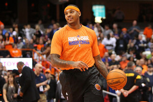 Carmelo Anthony's 62 points on Friday night was the most points a former Syracuse player has scored in the NBA. 