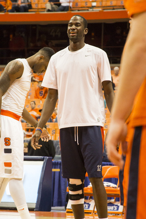 Baye Moussa Keita sat out his second straight game Saturday night. SU head coach Jim Boeheim said the senior center might be healthy enough to play against Boston College on Wednesday.