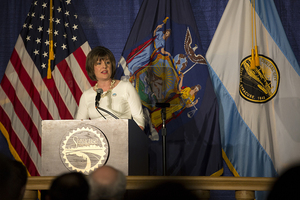 Syracuse Mayor Stephanie Miner declared Syracuse a 