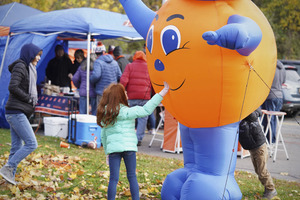 Since they moved to the Manley parking lot in 1999, the group of tailgaters haven't missed a single SU football home game. 