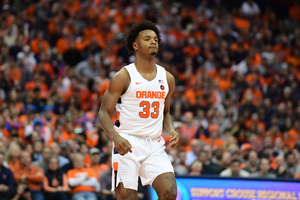 Elijah Hughes leads Syracuse in average minutes (37.5), points (19.7) and assists (4.7).