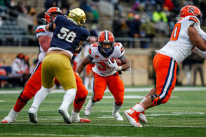 True freshman Sean Tucker had a 40-yard touchdown in the third quarter.