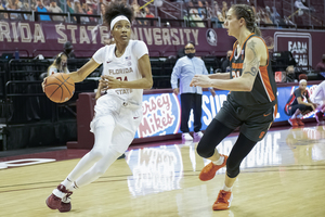 Emily Engstler led the Orange with seven rebounds against Florida State.