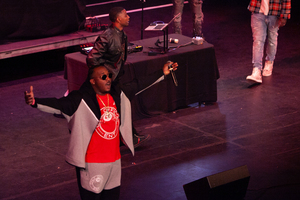 Opening acts hyped up the crowd before Fabolous’s performance.