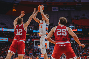 Buddy Boeheim shot 1-for-10 from 3 against Duke. 