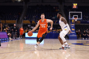 Buddy Boeheim was the only SU player who recorded double-digits in the Orange’s second straight loss.