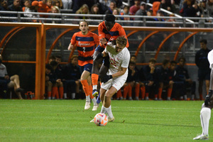 Syracuse struggled to complete passes in the midfield and link up play in the final third against Cornell. 
