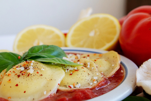  Making ravioli from scratch is a labor-intensive process, but worth it when they come out just right.