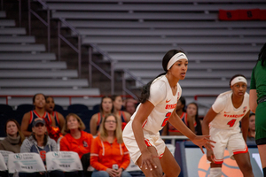 The Orange limited Bucknell to just 33.3% from the field and 9.5% from the 3-point line.