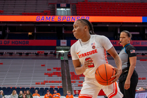 Dyaisha Fair scored 13 points in the second half to keep Syracuse in the game against Purdue.