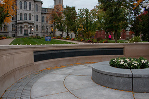 Crouse College’s bell rang 35 times during the annual service to remember the 35 SU students killed by the bombing of Pan Am Flight 103.