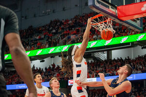 Maliq Brown went 8-of-9 from the field to help the Orange come back in the first half and beat Georgia Tech in Syracuse's sixth conference win.