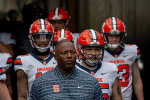 Oronde Gadsden II remains listed as the No. 1 tight end, while SU's return game took a hit due to Trebor Pena's 