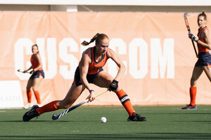 Eefke van den Nieuwenhof’s excellence on penalty corners dates back to training with her mother.