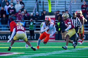 Syracuse failed to score in the first quarter for the third straight week in its 37-31 loss to Boston College.