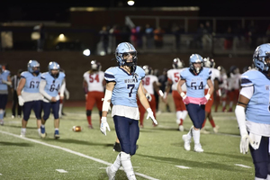 Trevor Shawcross first made his mark on defense at Indian River. Now, after filling a void at running back, Shawcross has led Indian River to a 10-1 record.