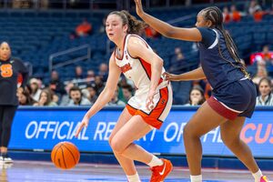 Following six weeks in Australia this offseason, Sophie Burrows has evolved from a bench player to SU's third-leading scorer as a sophomore.