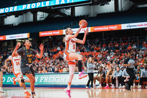 Syracuse women’s basketball dominated Boston College 82-57 Sunday to end its regular season with consecutive wins.