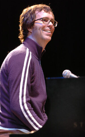 Ben Folds plays to a sold-out crowd at Goldstein Auditorium Saturday night.