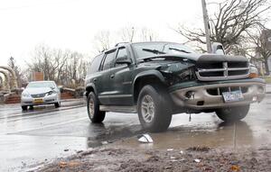 Hao Peng, a graduate student in the L.C. Smith College of Engineering and Computer Science, crashed his vehicle into another outside the entrance to Thornden Park on Ostrom Avenue.