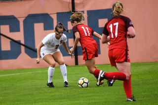 Sophomore Sydney Brackett scored her team-leading fourth goal of the season.