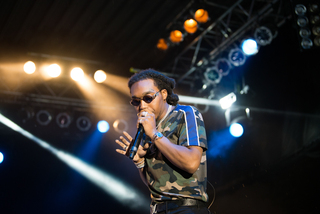 The trio performed as a duo in 2015 while Offset was in prison. 