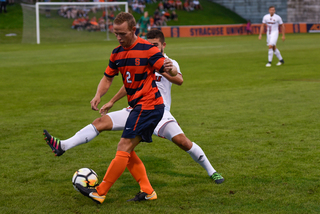 A goal with 27 seconds remaining in the first half proved to be the game winner.