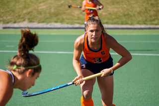 Jennifer Bleakney came off the bench for the Orange.