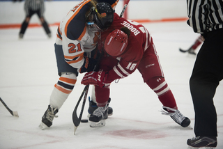 Syracuse held its own on faceoffs by winning 31-of-59. 