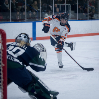 Syracuse found the back of the net four times.