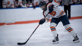 Syracuse scored at least one goal in each period. 