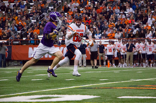 Syracuse didn't have a clean day clearing the ball, faltering on four chances. 