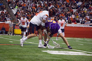 Albany scooped up 27 ground balls to SU's 20. 