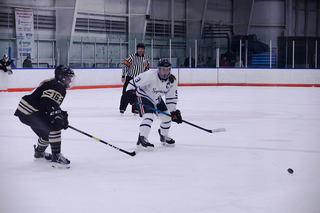 The full three quarters both teams were fighting for the puck. 