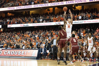 Buddy hit half of Syracuse's 3-point makes against the Eagles, supporting head coach Jim Boeheim's claim that he's the best shooter for SU.