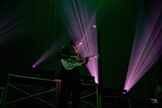 Jeremy Zucker starts off the concert with hit songs to get fans ready for The Kid LAROI. The duo traveled to Syracuse for their first concert of the tour on March 22, 2023. 